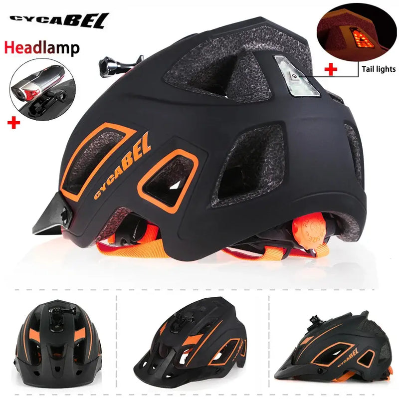 2023 NEW Cycling Helmet with LED Light