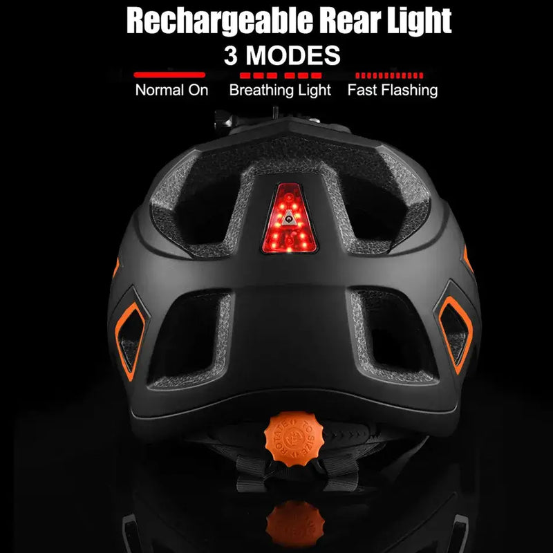 2023 NEW Cycling Helmet with LED Light