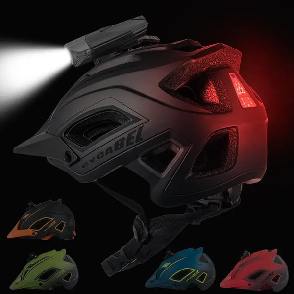 2023 NEW Cycling Helmet with LED Light