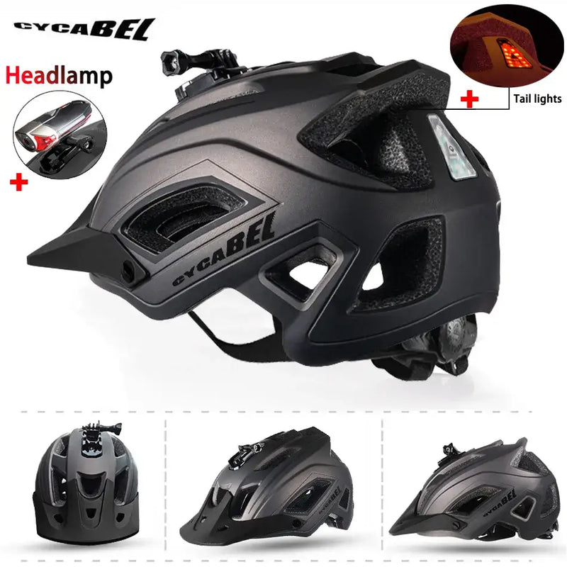 2023 NEW Cycling Helmet with LED Light