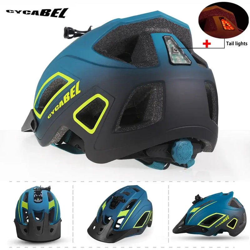 2023 NEW Cycling Helmet with LED Light