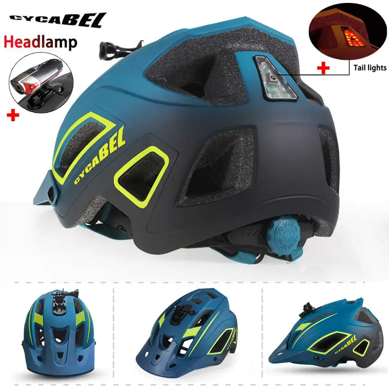 2023 NEW Cycling Helmet with LED Light