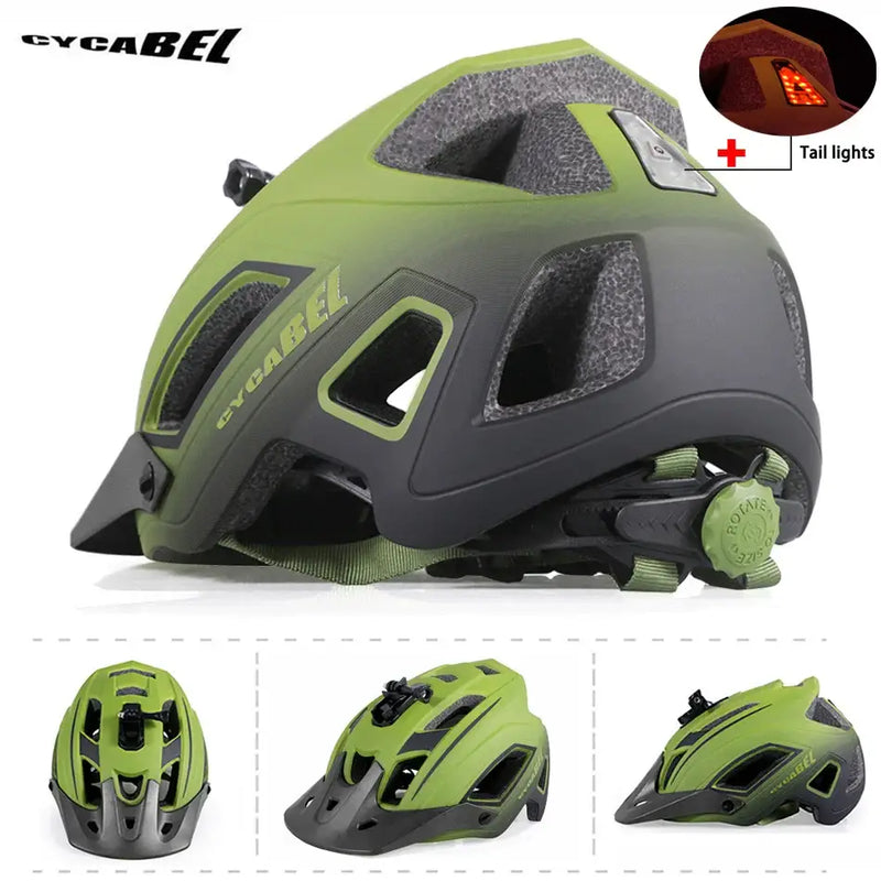 2023 NEW Cycling Helmet with LED Light