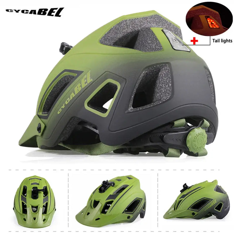 2023 NEW Cycling Helmet with LED Light