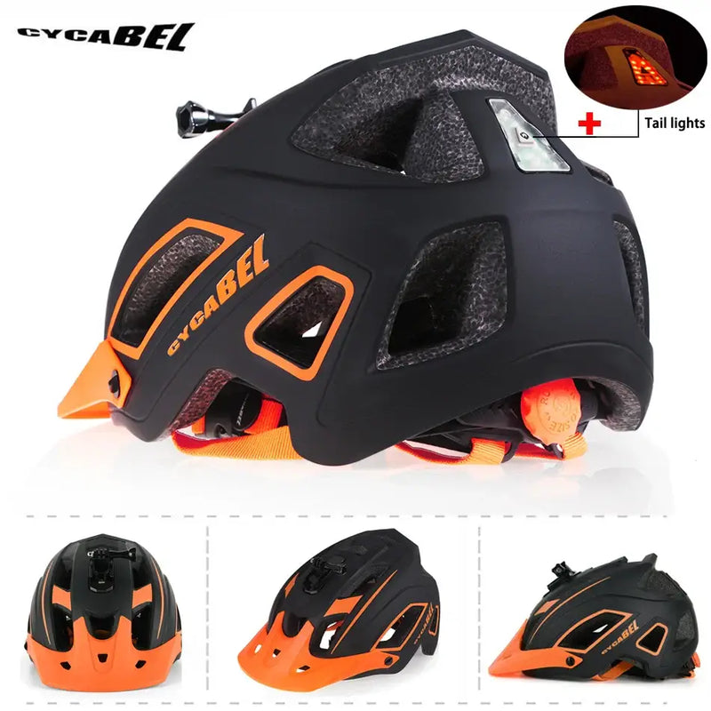 2023 NEW Cycling Helmet with LED Light