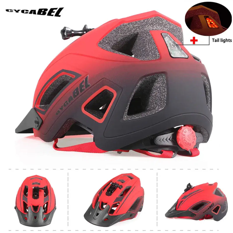 2023 NEW Cycling Helmet with LED Light