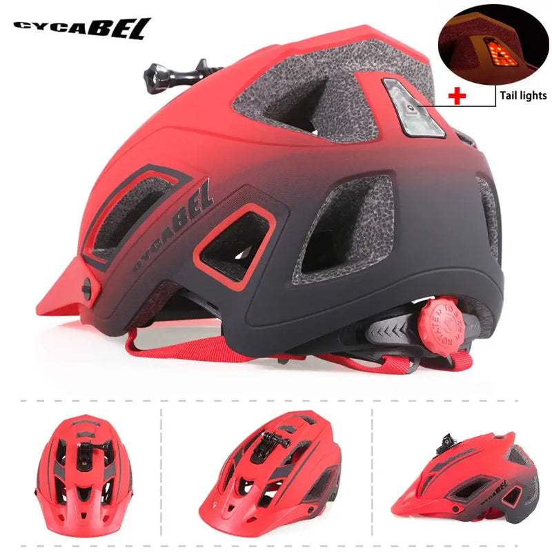 2023 NEW Cycling Helmet with LED Light