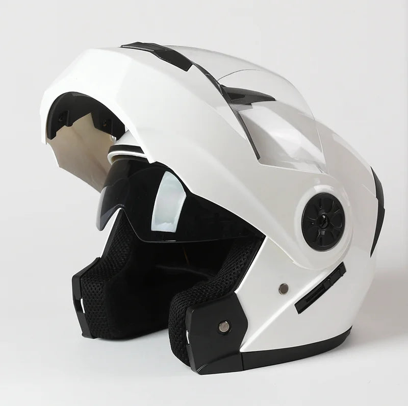 Professional Racing Flip Up Helmet - DOT Certification