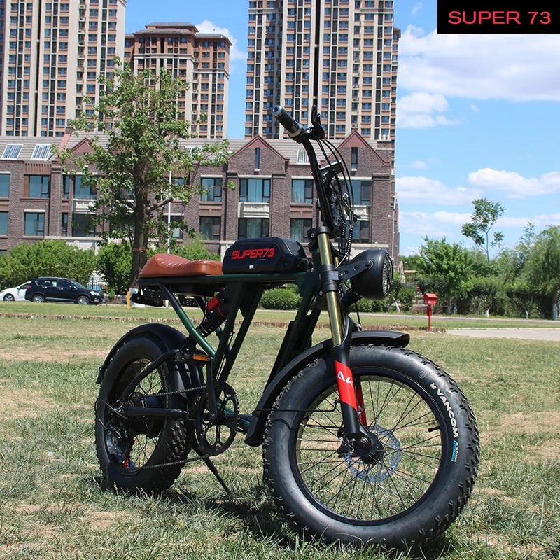 Fat tire Electric bicycle cruiser 20 inch 1500W 48V 36Ah