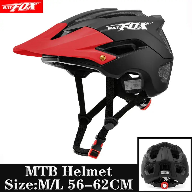 BATFOX Outdoor DH MTB Bicycle Helmet