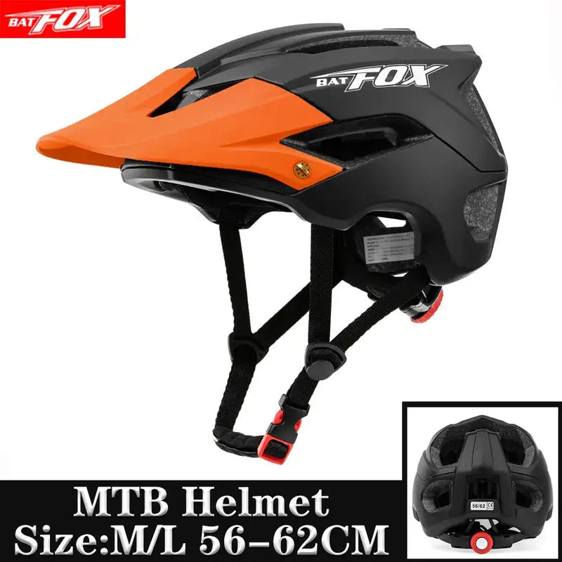 BATFOX Outdoor DH MTB Bicycle Helmet