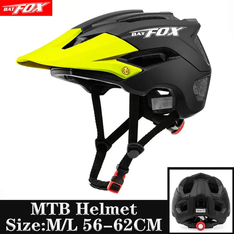 BATFOX Outdoor DH MTB Bicycle Helmet