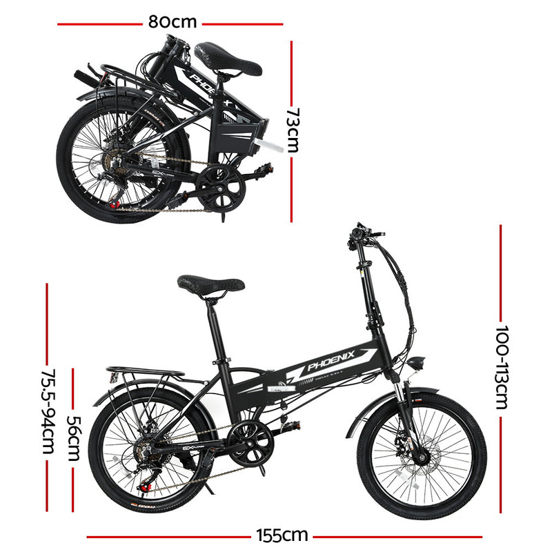 Phoenix Folding 20" Urban Electric Bike