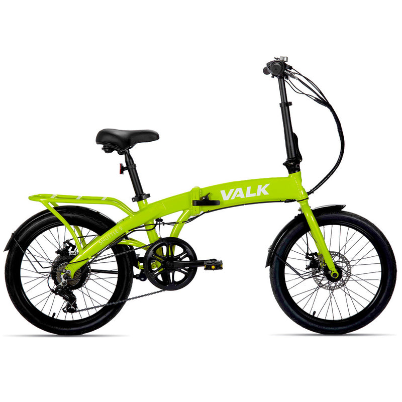 VALK Shuttle 5 Electric Bike, Gen II - Lime Green