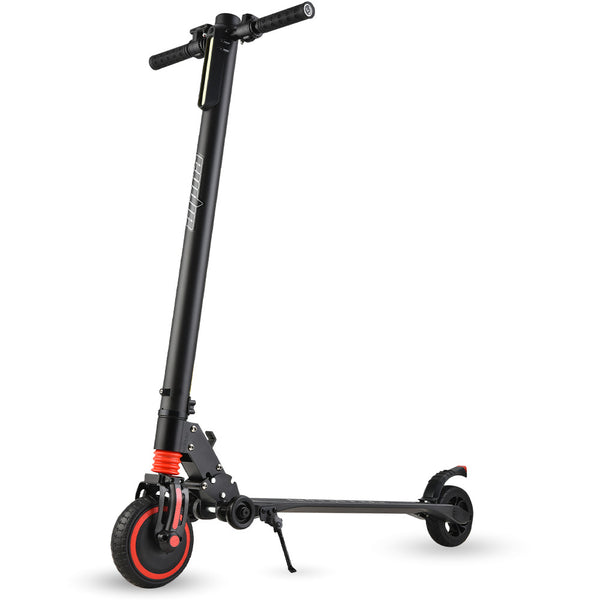 ALPHA Carbon Gen III 250W 10Ah Electric Scooter - Black/Red