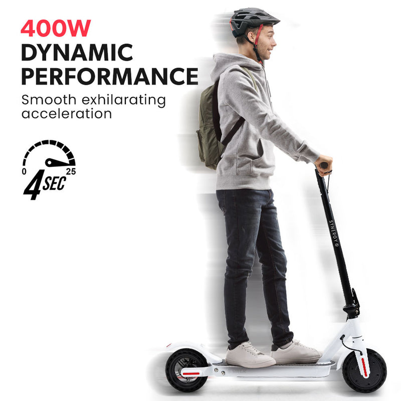 VALK 400W Electric Scooter Synergy 5 MkII White