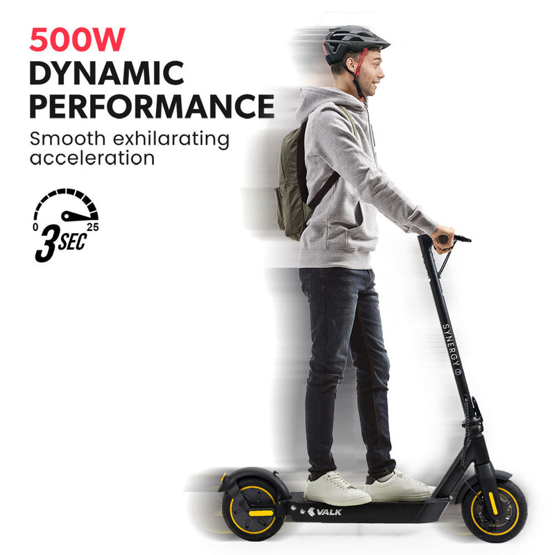 VALK Synergy 7 MkII 500W Electric Scooter 15Ah 37V Battery